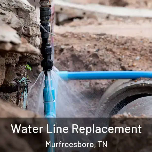  Water Line Replacement Murfreesboro, TN